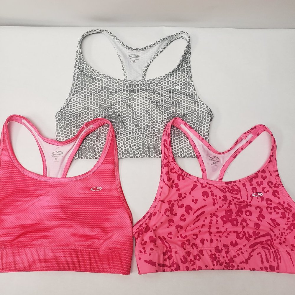 3 PC BUNDLE CHAMPION SPORTS BRA